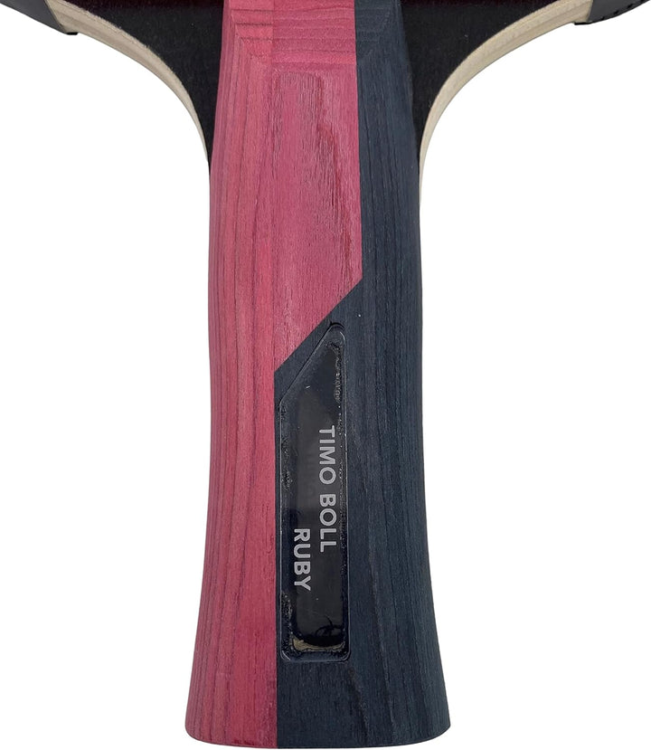 Butterfly Timo Boll Ruby Tischtennisschläger | ITTF zertifizierter Pan Asia Belag für Wettkampf mit