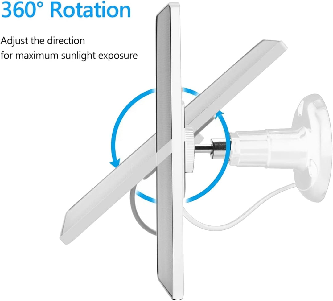 Solarpanel für Kamera, Kamera-Solarpanel-Ladegerät Typ C Ausgang 10W Cam-Akkuladegerät für Geräte