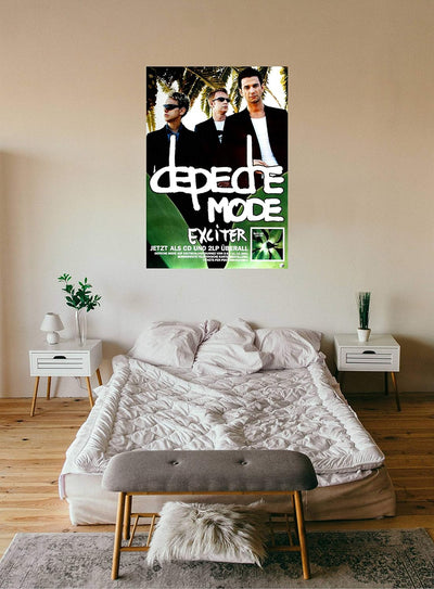 Depeche Mode - Exciter, 2001 » Konzertplakat/Premium Poster | Live Konzert Veranstaltung | DIN A1 «