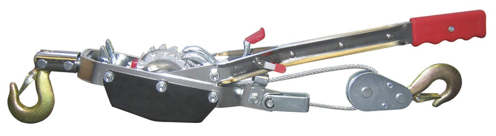 Kerbl Seilzug mit Ratsche; 2 Tonnen Seil: ø 5 mm / 3 m Tragfähigkeit : 2000 kg ohne Slackline Hardwa