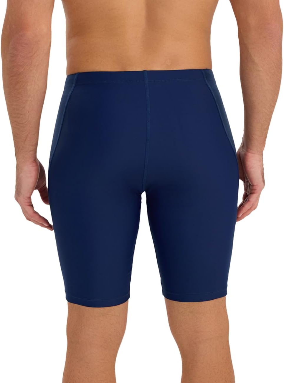 Herren Jammer Badehose Schnelltrocknende Schwimmhose mit V-Schnitt Training Wettkampf Badeanzug Dunk