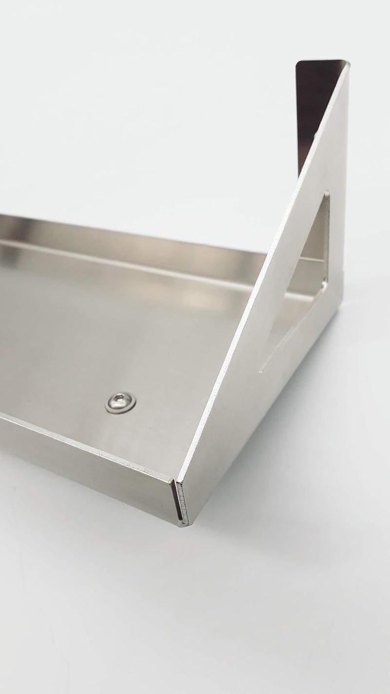 hl-perfektion-in-edelstahl Gewürzregal mit Zwei Halter kompatibel für KitchenAid Rührwerkzeuge