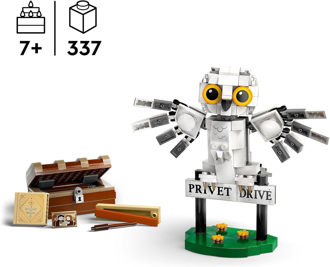 LEGO Harry Potter Hagrids Hütte: EIN unerwarteter Besuch Set mit 5 Mini-Figuren und 2 Tierfiguren &