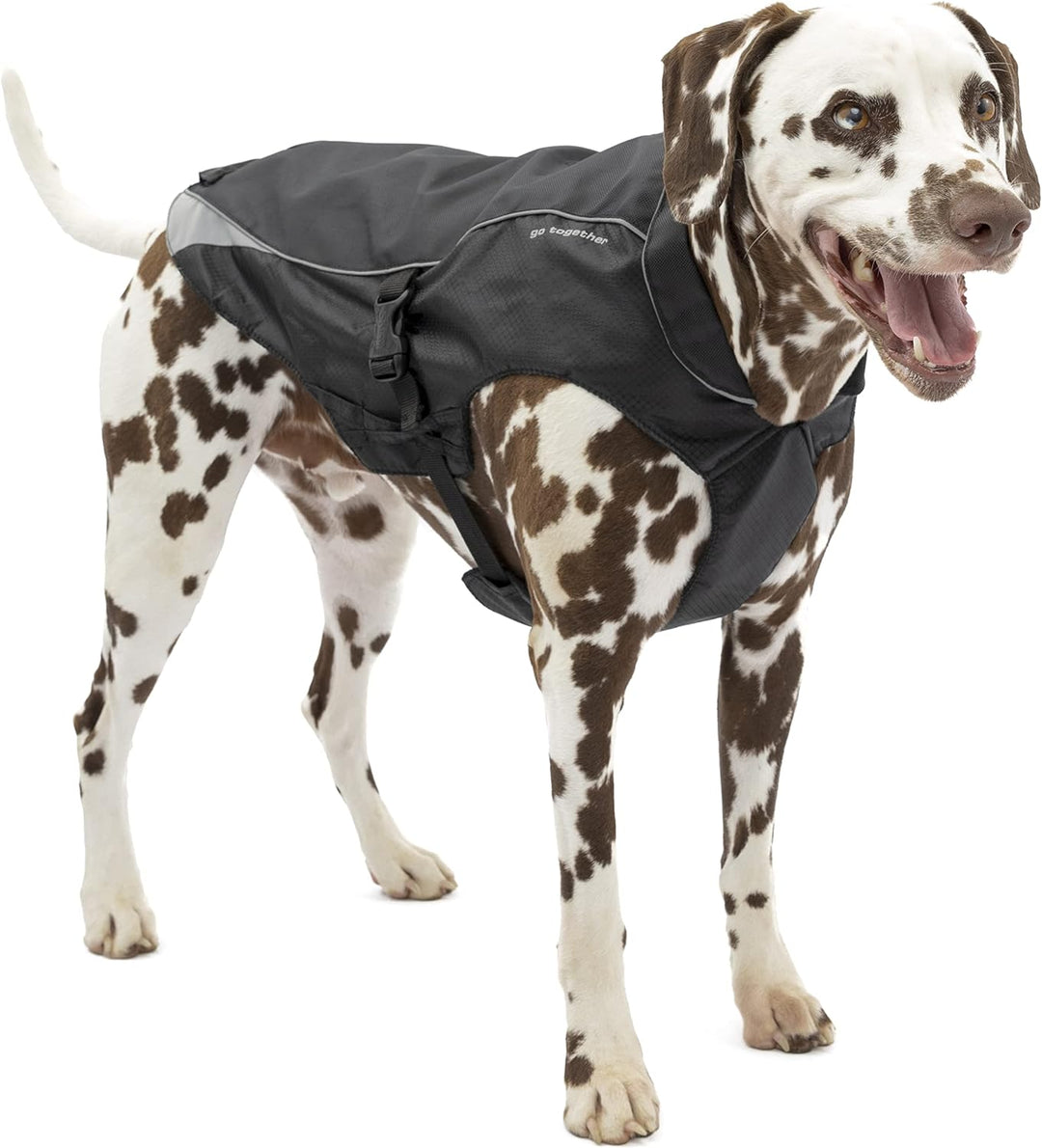 Kurgo North Country wasserdichter Hundemantel, Mit Fleece-Futter, LED-Licht für Nachtsichtbarkeit, G