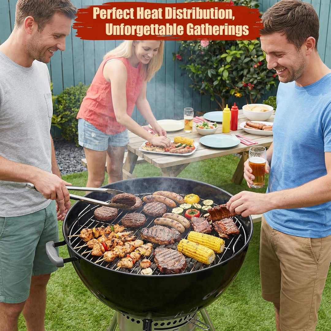 Denmay 43cm DIA Kohlerost (Kein Grillrost) 7441 für Weber DIA 57cm Holzkohlegrills, für Weber 57cm Z
