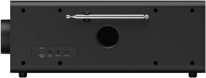 Hama Digitalradio mit Wecker (DAB Radio mit grossem Display, Küchenradio, DAB+, Seniorenradio mit ei
