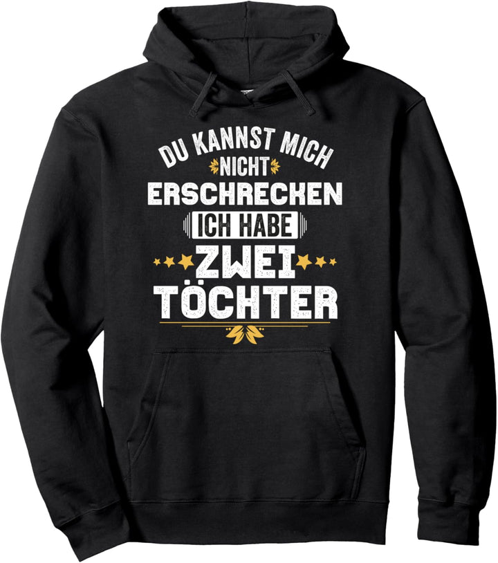 Papa Mama Tochter I Spruch Lustig Vater Mutter 2 Töchter Pullover Hoodie