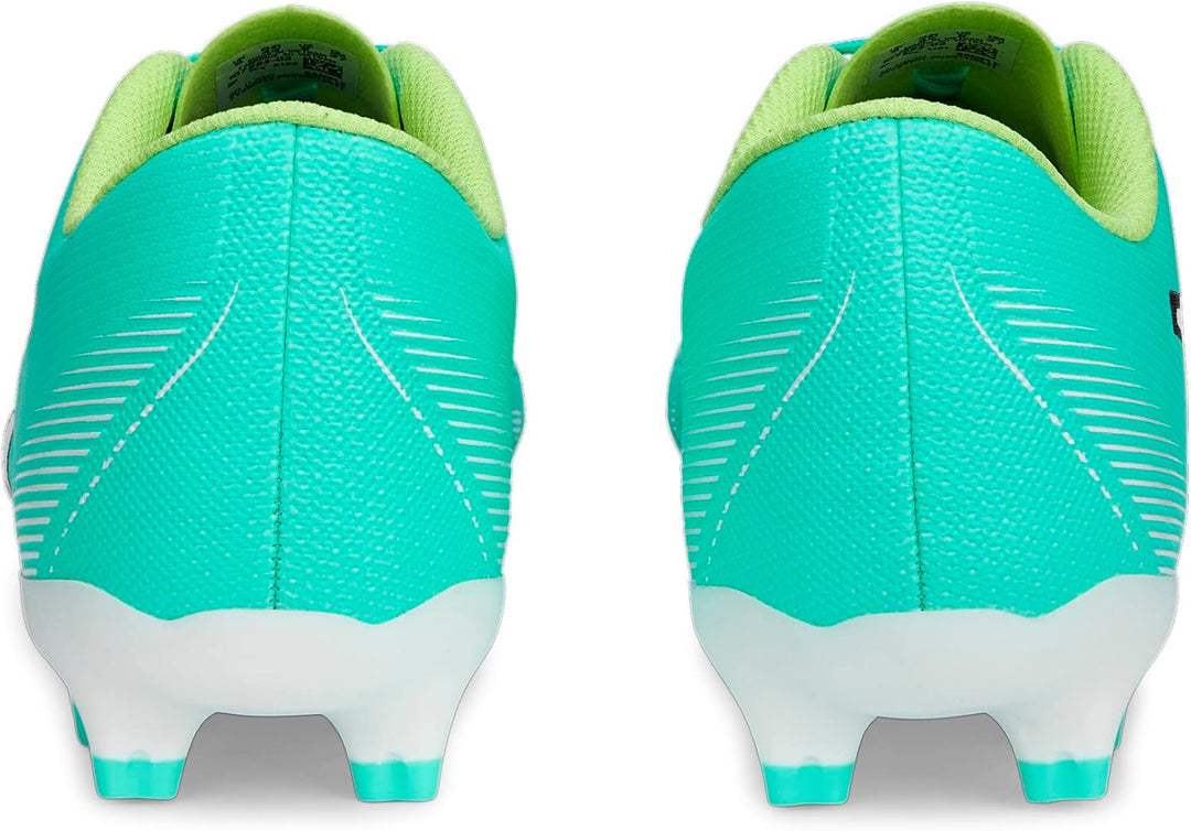 PUMA Herren Ultra Play Fg/Ag Fussballschuh 40.5 EU Electric Peppermint Puma White Fast Yellow, 40.5