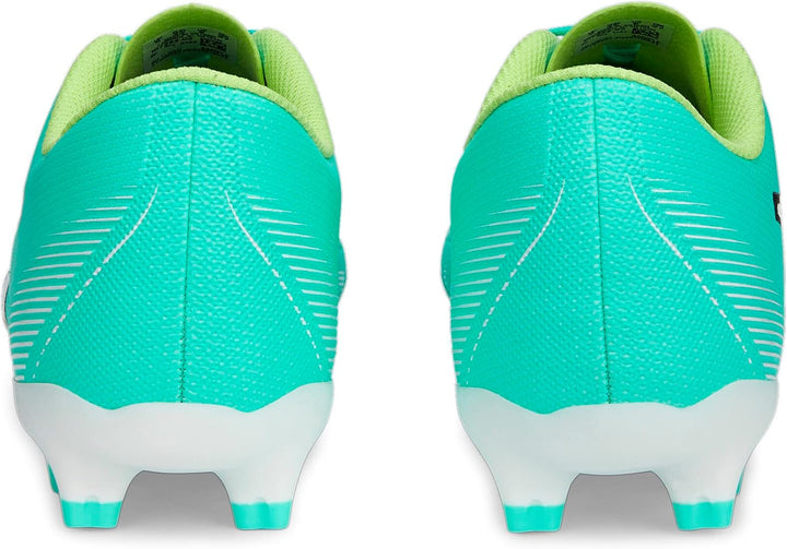 PUMA Herren Ultra Play Fg/Ag Fussballschuh 40.5 EU Electric Peppermint Puma White Fast Yellow, 40.5