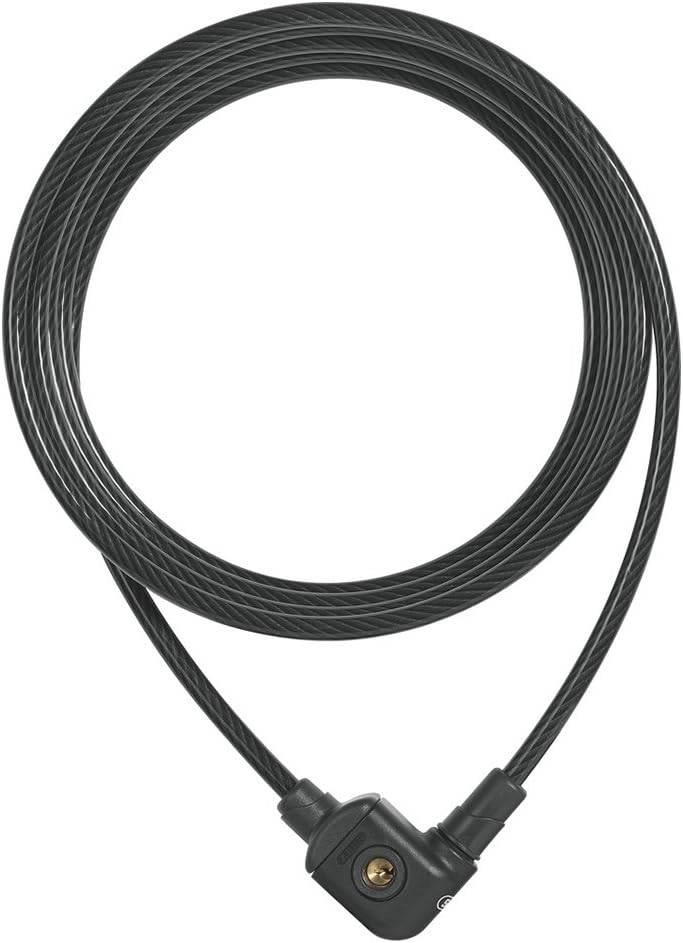 ABUS Kabelschloss Universal 875, 04311 Black 500 cm, 500 cm