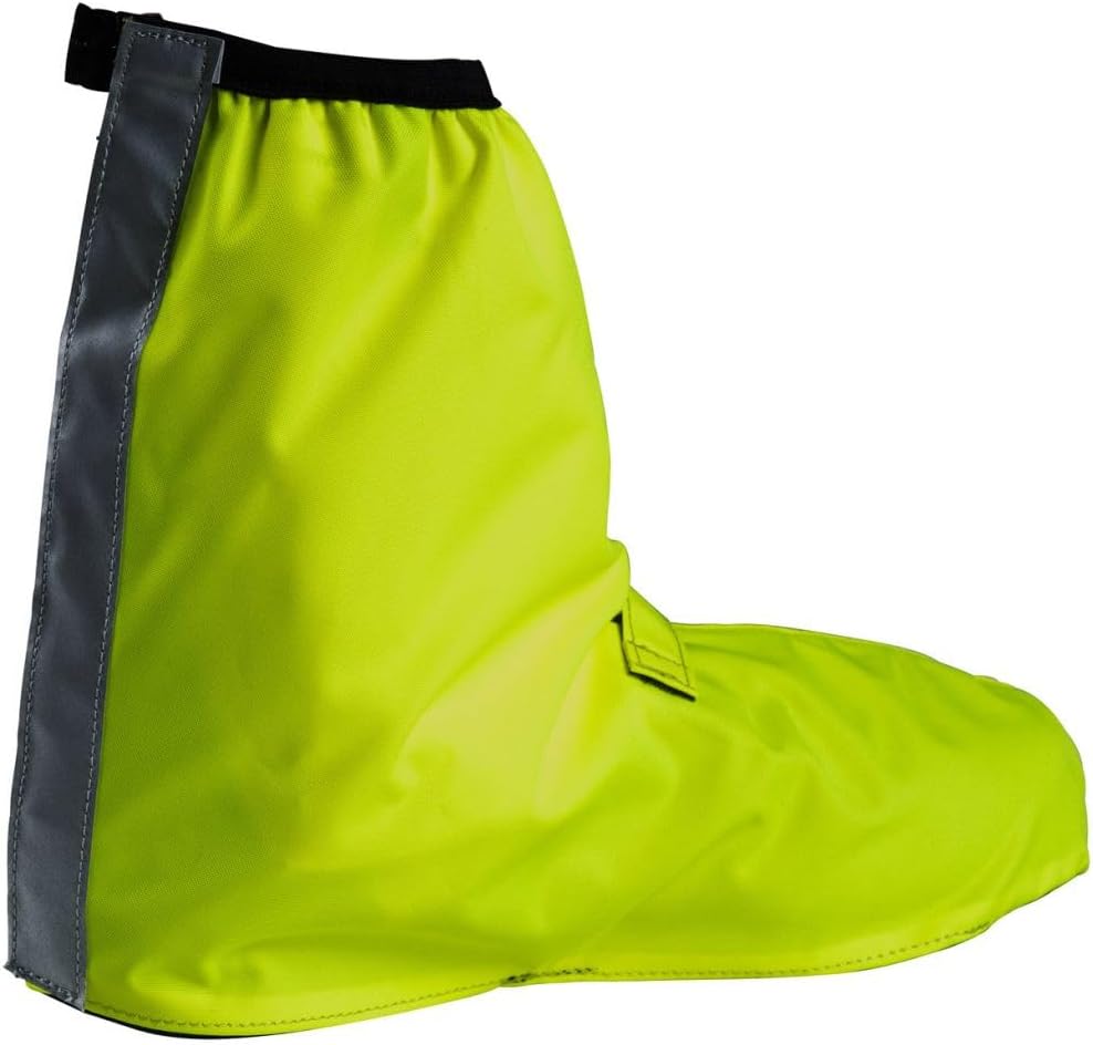 VAUDE Bike Gaiter - Wasserdichte Fahrradüberschuhe mit Reflektoren | Regenschutz Gamaschen für Fahrr