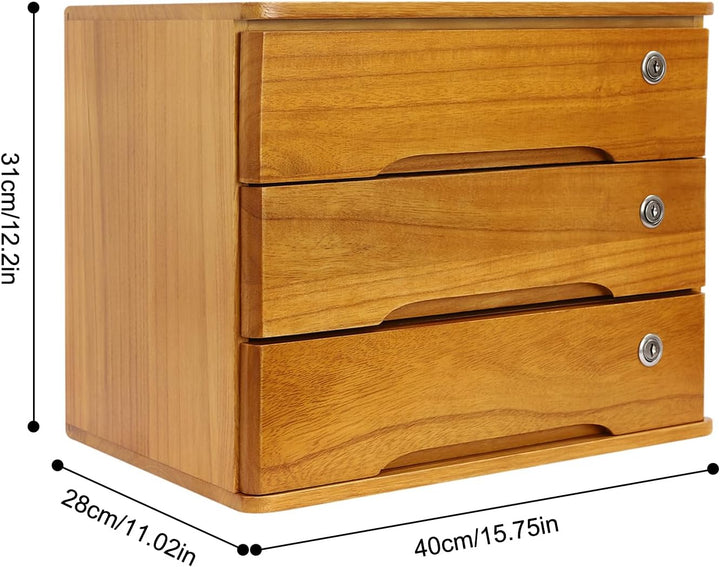 Schreibtisch Aufbewahrung Organizer Schubladen Regal Aufbewahrungsschrank Schubladenschrank aus Holz