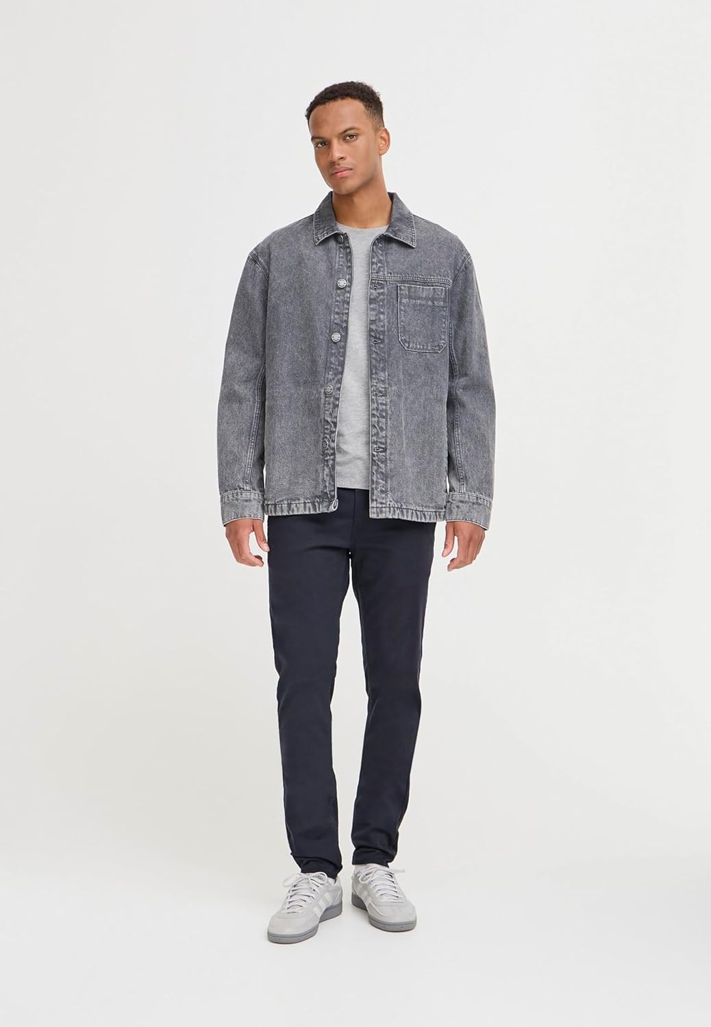 Blend Natan Chinohose Herren, W36 / L30, Schwarzblau