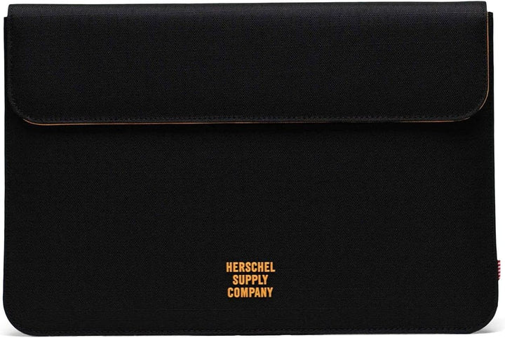 Herschel Spokane Sleeve 12 inch MacBook Black Ripstop/Blazing Orange
