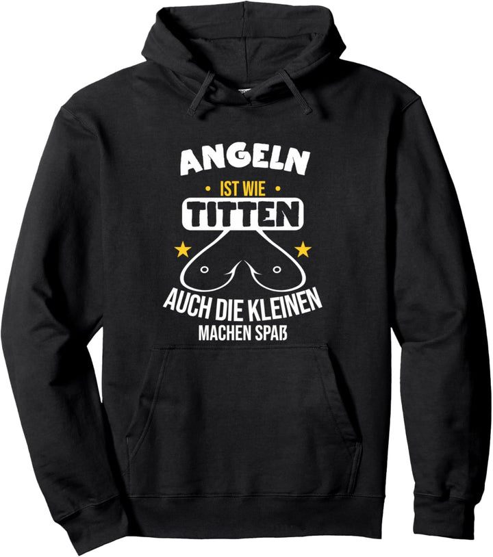 Geschenke für Angler Lustig Angelfreunde Fischer Pullover Hoodie