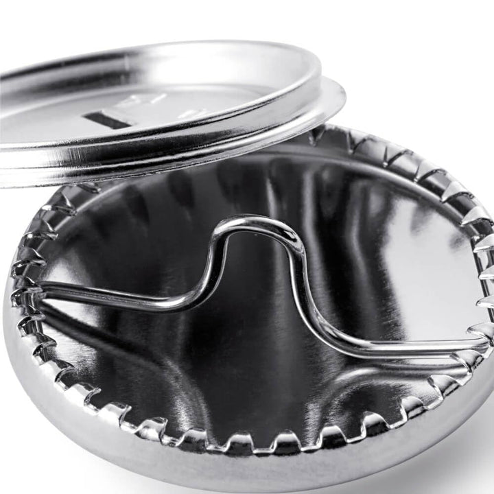 Prym Überziehbare Knöpfe, Metall, Silber, Einheits Grösse, 100, Einheits Grösse