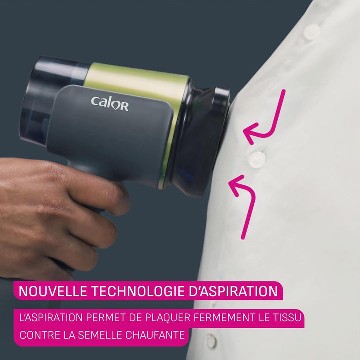 CALOR AeroSteam Revolutionärer Handdampfer, Ergebnisse eines Bügeleisens in einem Durchgang, hergest