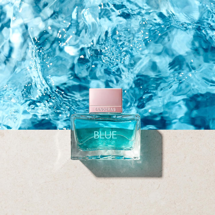 Antonio Banderas Perfumes – Blue Seduction Woman – Eau de Toilette Spray für Frauen, Blumiger und Aq