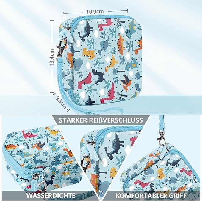 Leayjeen Kinderkamera Tasche Kompatibel mit HiMont/GREENKINDER/Hiievpu/CalineGam/Gofunly/AMCLID/ulew