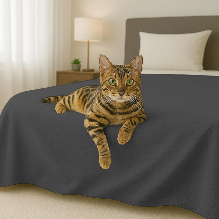 Byour3 - Bettüberwurf Bio-Baumwolle Gemischte Doppelbett Einzelbett Queen Size Bettdecke Sommer Früh