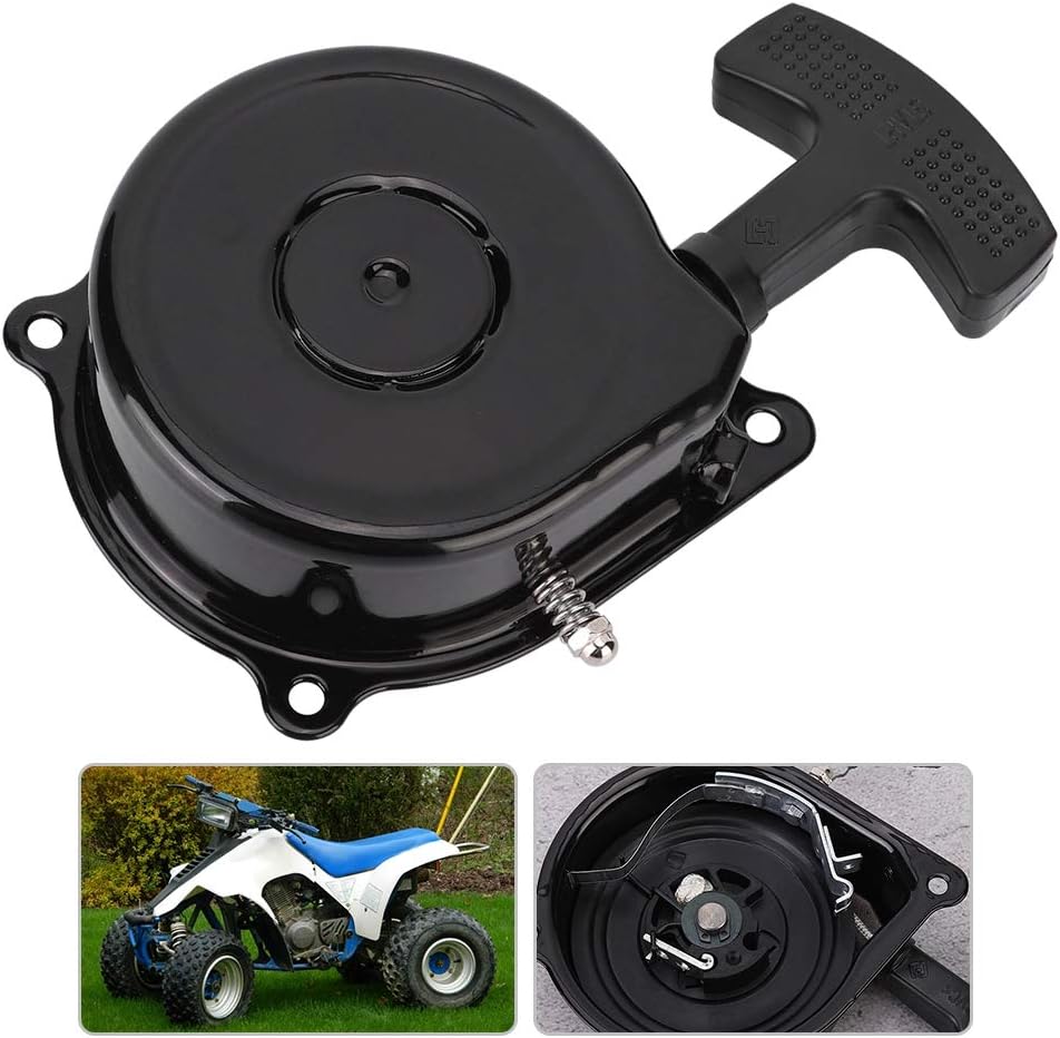 Yctze Recoil Pull Starter ATV Recoil Pull Starter Passend für Suzuki Quad Runner 1983-1987,alt 50 cr