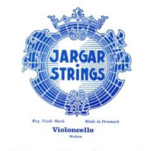 Violoncello Stripes – Jargar (blau) (Chrom) 4a Medium Cello 4/4