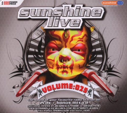 Sunshine Live Vol. 25, Audio-CD