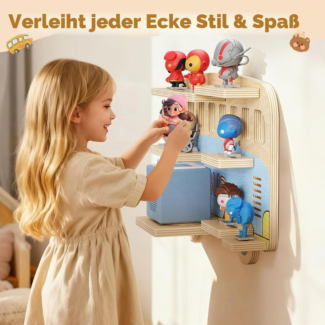 TonieRegal für Toniebox Hörfiguren, Magnetische Aufbewahrung für 25-32 Tonie, Tonie Aufbewahrung im