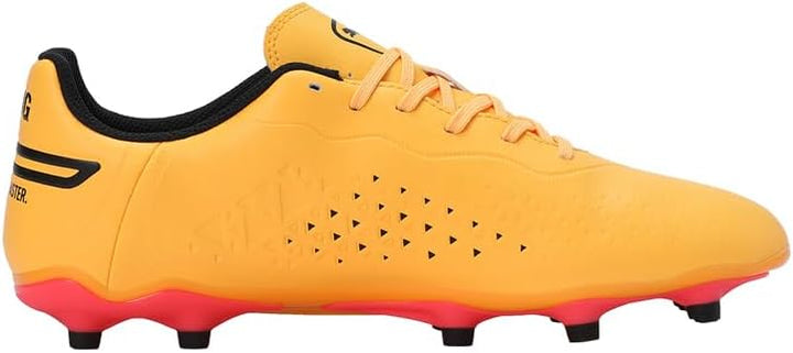 PUMA Unisex King Match Fg/Ag Soccer Shoe, 39 EU Sun Stream Puma Black Sunset Glow