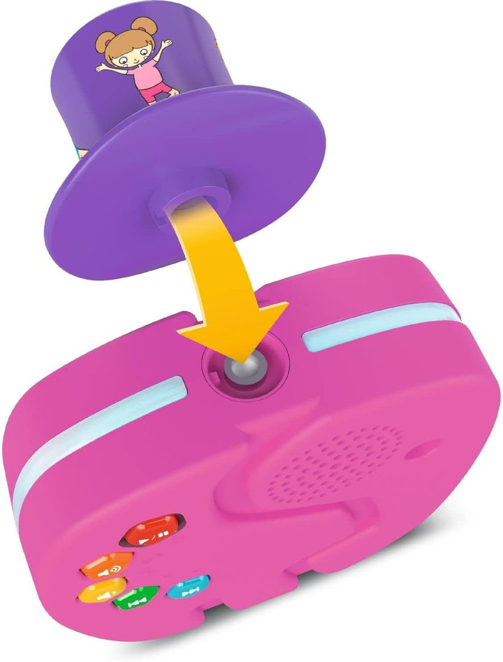 TechniSat TECHNIFANT - Audioplayer und Bluetooth-Lautsprecher für Kinder (inkl. Nachtlicht, mit MP3