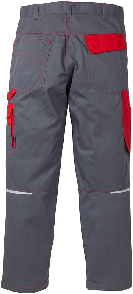 FRISTADS Kansas Icon Bundhose 52, grau/rot