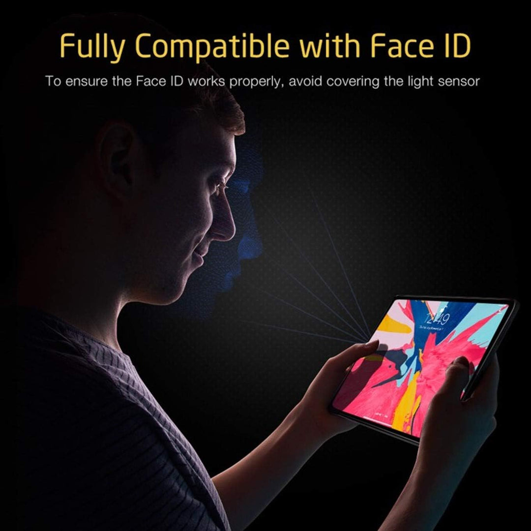 Foxcrypt Anti Spy Privacy Filter Blickschutzfolie Blickschutzfilter Panzerfolie für Apple iPad Pro 1
