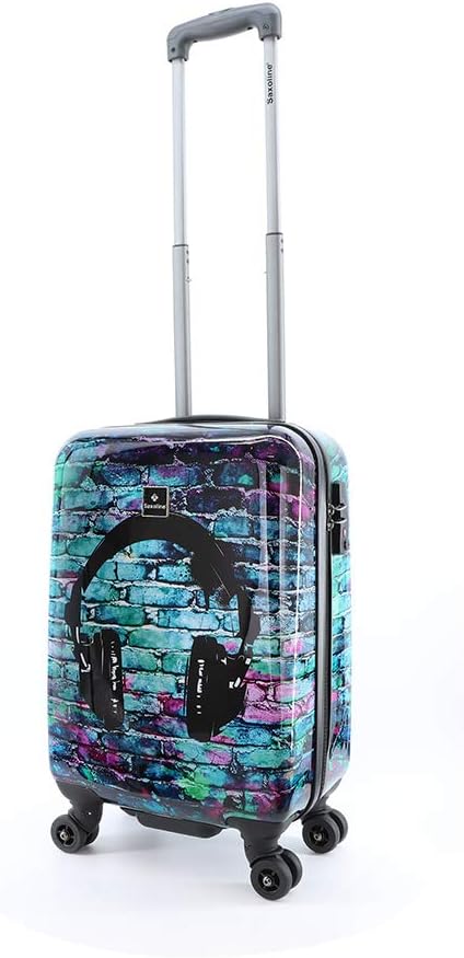 SAXOLINE Headphone harde handbagage, 55 cm, Bedruckt