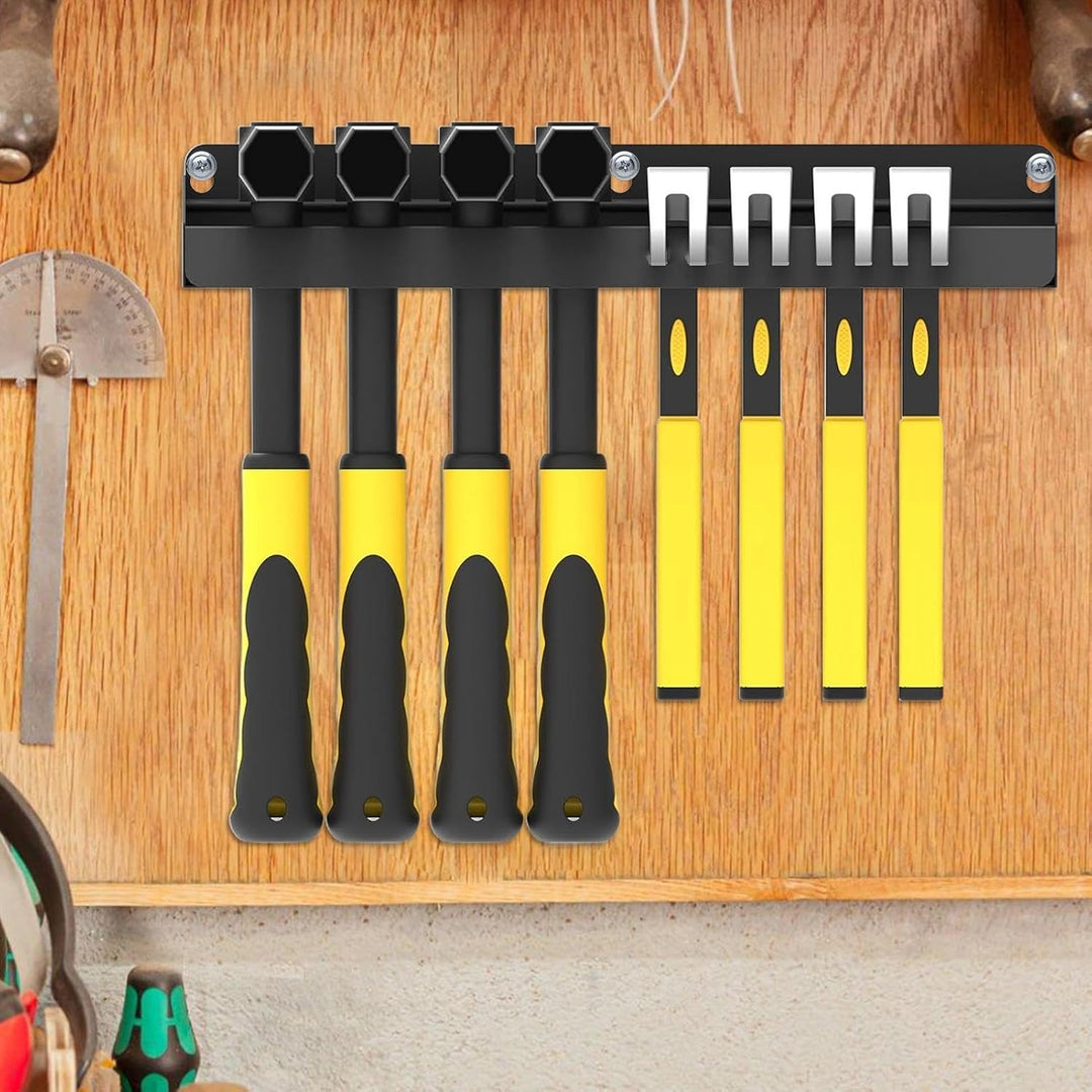 Hammerhalter Wandmontage Metall Hammerständer Wand Hammer Organizer Multifunktionaler Werkzeughalter