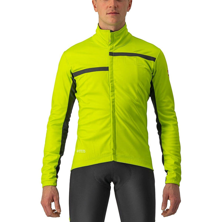 CASTELLI Herren Transition 2 Jacket Jacket S ELECTRIC LIME/DARK GRAY-BLACK, S ELECTRIC LIME/DARK GRA