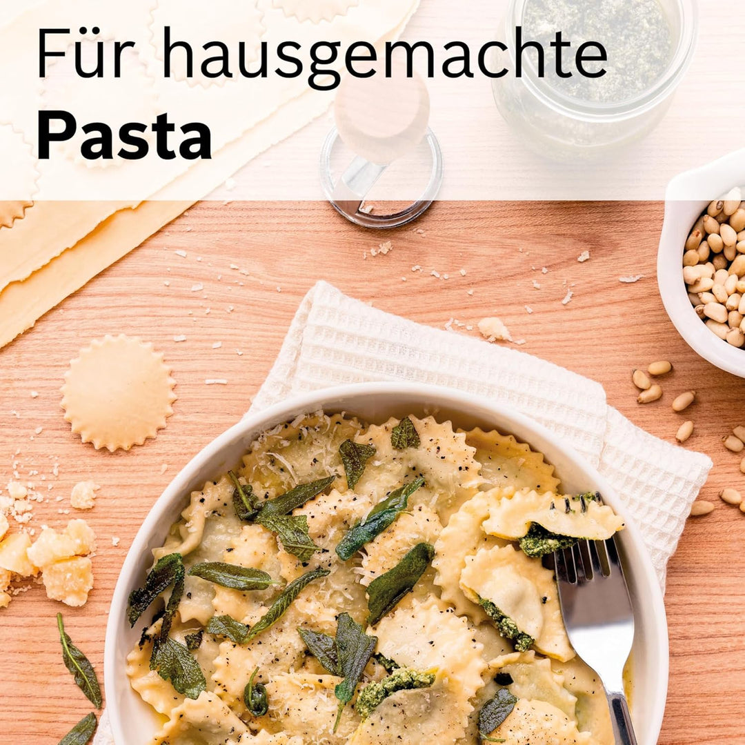 Bosch Pastawalze Lasagne MUZ5NV1, Pastawalze für Lasagne, Nudelplatten, Lasagne Nudelvorsatz, Pasta-