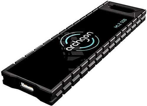 Archgon G70, Externe SATA SSD M.2, 960GB, USB 3.1, Gen 2 (Type-C), Gaming Portable, schwarz 960GB G7