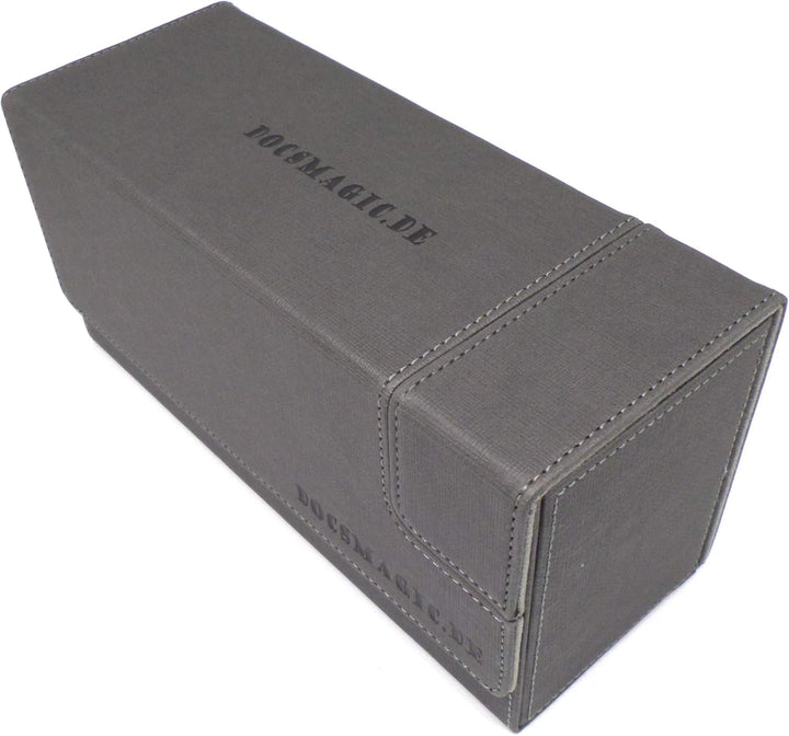 docsmagic.de Premium Magnetic Tray Long Box Silver Small + 2 Flip Boxes - Silber Small + 2 Flip Boxe