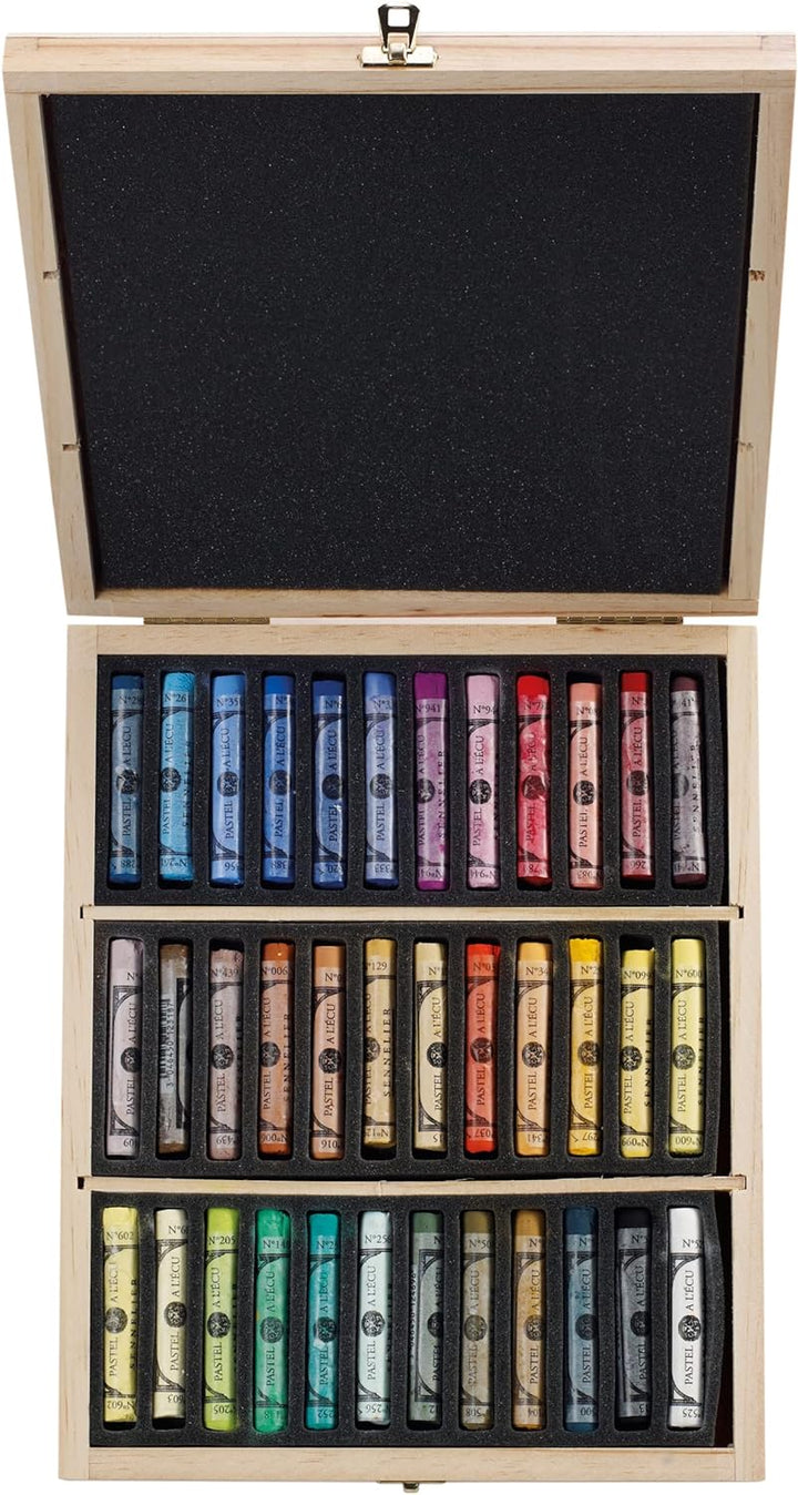 Sennelier Extraweiches Pastell-Fullstick-Set, 36 Farben, mehrfarbig 1 stück (1er Pack), 1 stück (1er