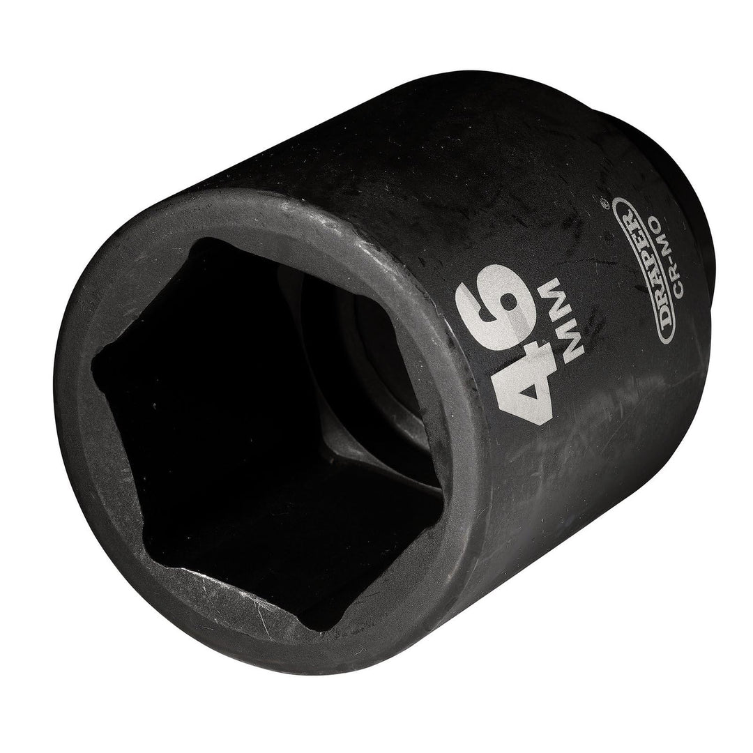 Draper Expert 5049 Hi-Torq Sechskant-Tiefbettstecknuss 17 mm 3/4 Zoll Vierkantantrieb, 419D-MM 46 mm