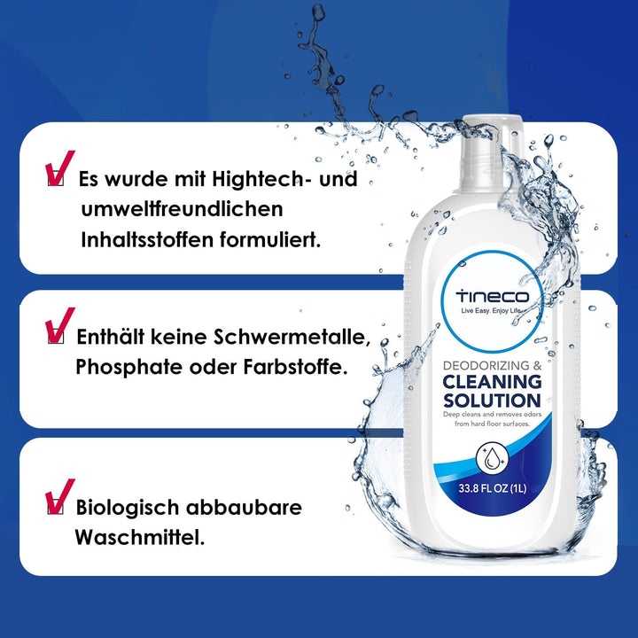 Tineco Multi-Surface Bodenreiniger 2L für Tineco Nass Trockensauger S7 Stretch/i5/i6/Stretch S6/Swit