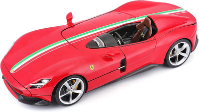 Bburago 18-16909 Ferrari Monza SP1 Modellauto im Massstab 1:18, Verschiedene Designs und Farben