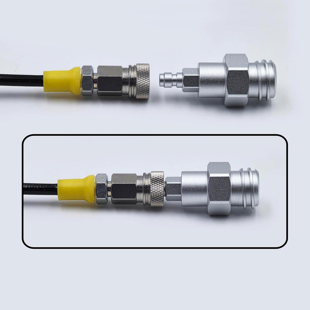DRYHTEN Soda Wasser Maker Maschine Kohlendioxid Füllstation Adapter TR21-4 für externen CO2 Tank mit