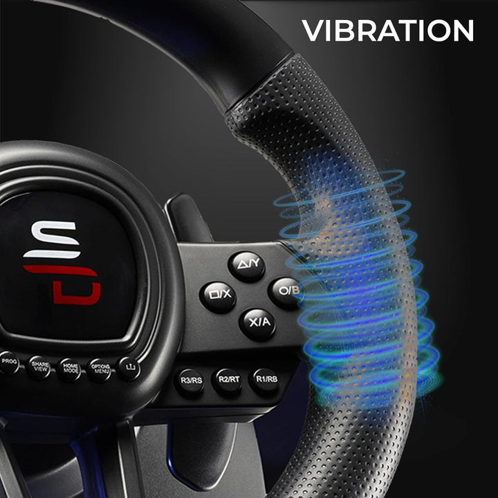 Subsonic Superdrive - Rennlenkrad SV650 Racing Wheel lenkräd mit Pedalen, Shift & Vibration - Xbox S
