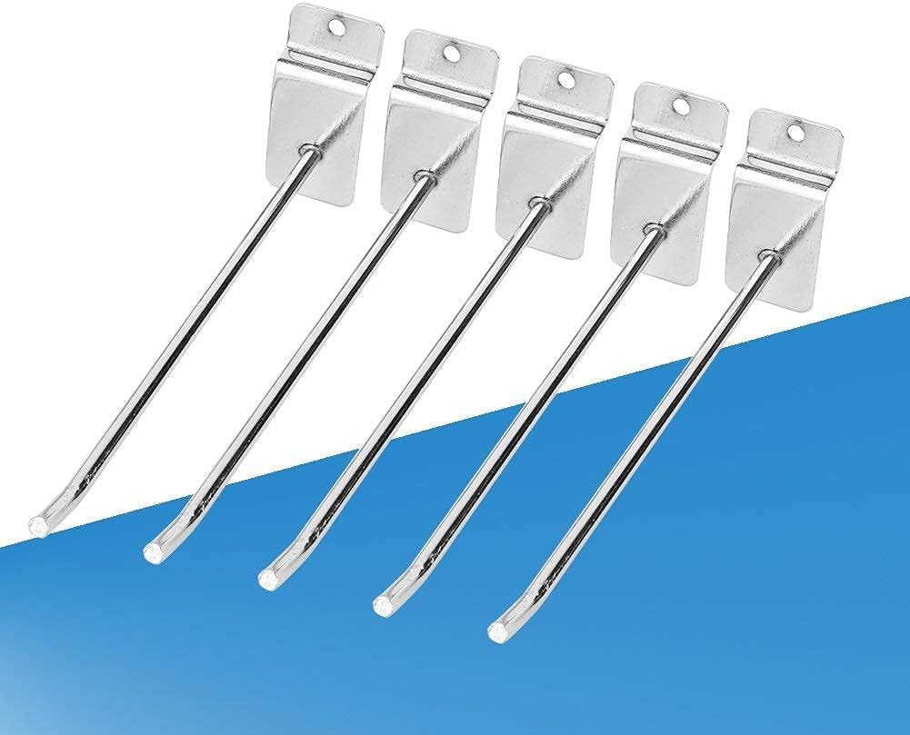 Slatwall Hake Set 25Pcs 6 Zoll Panel Haken Lamelle Wandpaneel Haken Werkzeughalter Kleiderbügel Disp