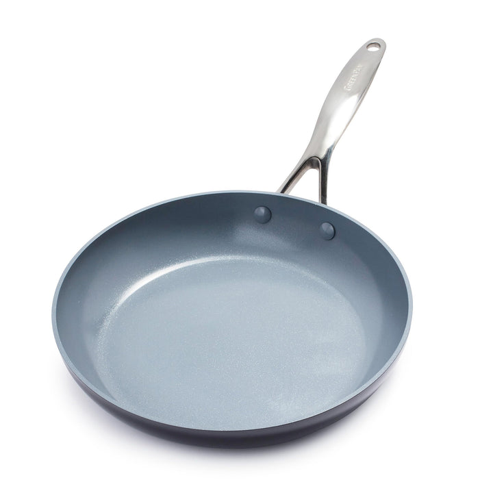 GreenPan Valencia Pro Harteloxierte Gesunde Keramik Antihaft 28 cm Bratpfanne, PFAS-frei, Edelstahl-