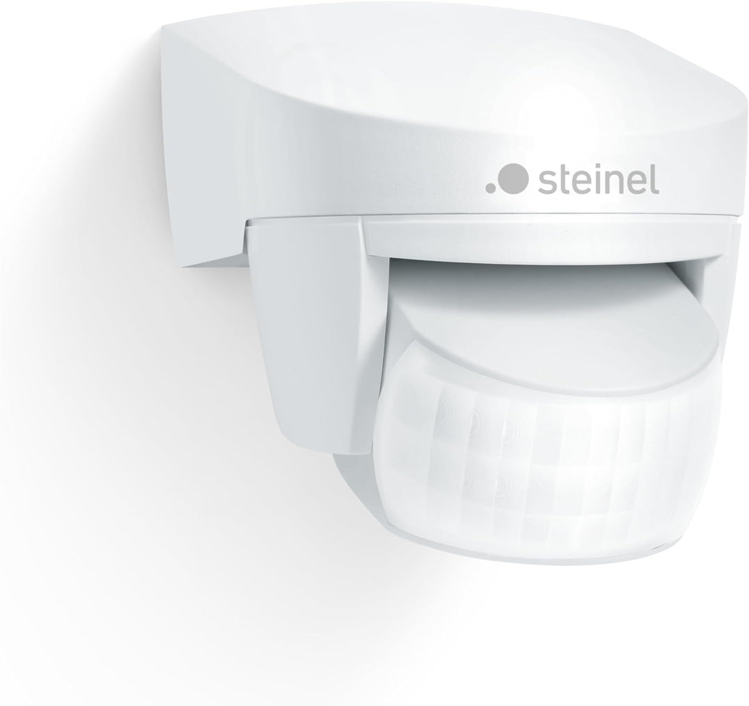 Steinel Bewegungsmelder IS 140-2 weiss, 140° Bewegungsensor, max. 14 m Reichweite, Innen und Aussen,