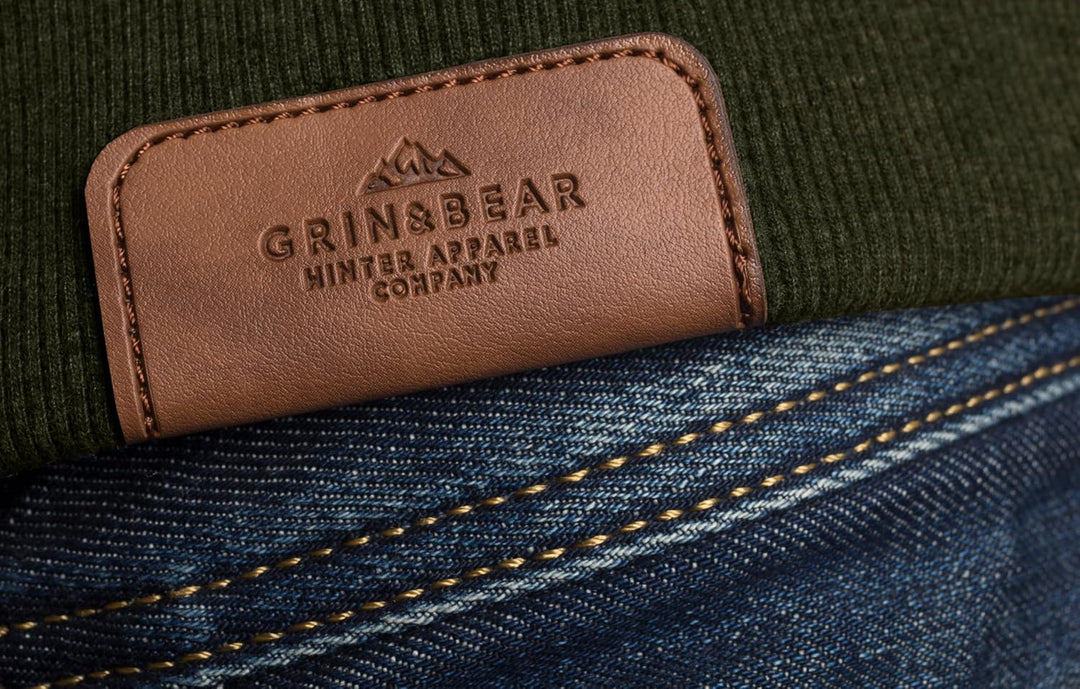 Grin&amp;Bear Hoodie Herren Sweatjacke GEC607 S Olivgrün, S Olivgrün