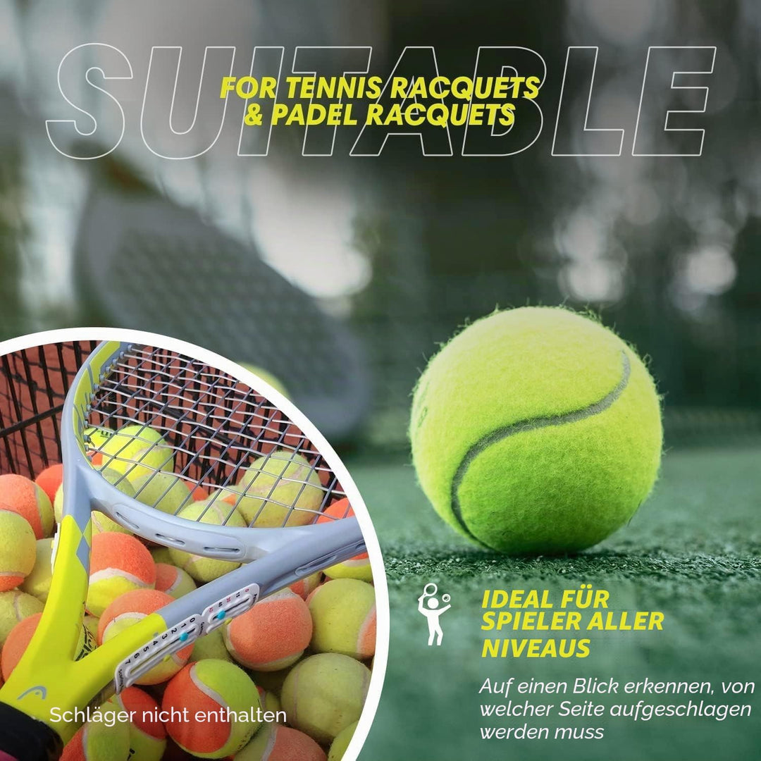 Scoring Right Tragbarer Tennis und Padel - Punktezähler – Einfach zu montierende Anzeigetafel zur Au