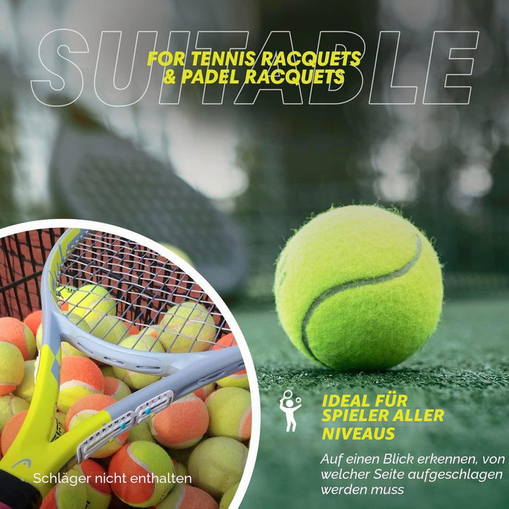 Scoring Right Tragbarer Tennis und Padel - Punktezähler – Einfach zu montierende Anzeigetafel zur Au